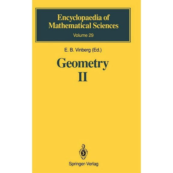 Encyclopaedia of Mathematical Sciences Geometry II: Spaces of Constant Curvature, Book 29, (Hardcover)