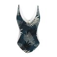 thumbnail image 2 of Aayomet Maillots de Bain Blancs pour Femmes Contrôle du Ventre Résistant au Chlore Col Rond Coupe Douce Maillot de Bain une Pièce, Blanc m, 2 of 4