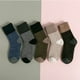 thumbnail image 2 of Jumpingount 5 pares de calcetines de otoño para hombre, calcetines suaves y transpirables, calcetería a la moda, accesorio de calzado para mantener el Medias Jumpingount AP013398-01, 2 of 6