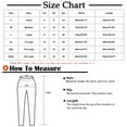 thumbnail image 2 of Mrat Women's Casual Trousers Full Length Pants Fashion Ladies Summer Casual Loose Cotton And Linen Pocket Solid Trousers Pants Women's Cropped Waist Pants, 2 of 7