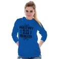 thumbnail image 3 of Country Barefoot Blue Jean Princess Women's Long Sleeve T Shirt Brisco Brands S, 3 of 6