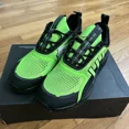 thumbnail image 1 of Ad-id-as NMD V3 Boost Shoes Men's Size 9 Black Green Athletic Running Sneakers, 1 of 6