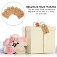 thumbnail image 4 of KAKOWELY Packaging Decor Tags 1 Set Wedding Party Hanging Gift Pendants Wedding Theme Gift Box Labels1.97"X1.18"X0.02", 4 of 4