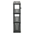 thumbnail image 4 of Gracious Living Étagère de Rangement de Garage en Résine à 4 Niveaux, Noir (Lot de 5), 4 of 10
