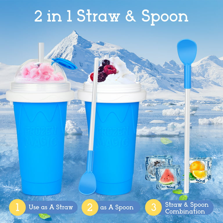 Slushy Cup Maker,Slushie Cup,Magic Quick Frozen Smoothie Cup Pinch Cups,Homemade  Milk Shake Ice Cream Maker for Kids and Family - AliExpress