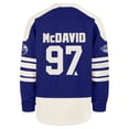 thumbnail image 3 of Men's '47 Connor McDavid Royal Edmonton Oilers Player Name & Number Sweep Check Eternal Lacer Sweatshirt, 3 of 3