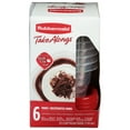 thumbnail image 2 of Rubbermaid TakeAlongs Food Storage 0.5 Cup 6pk, 2 of 2