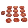 thumbnail image 3 of 13Pcs Rune Jadestone Yoga Meditation Stone Set, 3 of 8