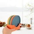 thumbnail image 4 of 1 Set Multipurpose Round Food Trays Desktop Bone Residue Dishes Small Dishes, 4 of 8