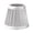 Z3-Silver, variant on Round Hat-Shaped Lamp Shade Replacement,Lamp Shades,Plastic Ceiling Lamp Cover,White Lampshade for Table and Floor Lamps,7.4X3.9 Inch Standing Lamp Shade,Fixture Replacement Shades,White 1PCS
