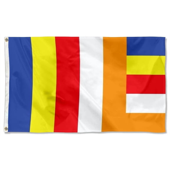 International Buddhist Flags Polyester 3x5 FT banner