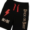 thumbnail image 5 of ACDC Rock Or Bust Boy's Short Sleeve T-shirt & Lounge Shorts Combo Set-Medium, 5 of 6