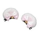 thumbnail image 5 of 2 horquillas para el pelo con orejas de oso de peluche para cosplay, fiesta de cumpleaños blanco rosa, 5 of 9