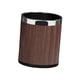 thumbnail image 2 of Papelera de madera con Vetas Soledad 10 L Plata Vertical, 2 of 10