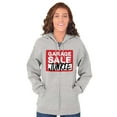 thumbnail image 3 of Garage Yard Sale Thrift Junkies Zip Up Hoodie Men's Women's Brisco Brands S, 3 of 6