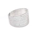 thumbnail image 2 of Sparkling Womens Crystal 10 Strand Rhinestone Bracelet, 2 of 2