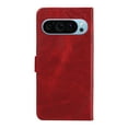 thumbnail image 3 of Designed for Google Pixel 9 Pro XL Case Wallet, Men Women Flip Folio Cover with PU Leather Stand Credit Card Holders Slots Wrist Strap Magnetic Clasp Phone Case for Google Pixel 9 Pro XL, Red, 3 of 11