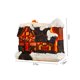 thumbnail image 4 of Árbol de Navidad Decoraciones Navidad Invierno Casa Rural Led Iluminación Diy Estatua de Navidad Kit de Decoración de Resina en Miniatura Cedro de Navidad Ramo Desnudo Lámpara de Calle, 4 of 9