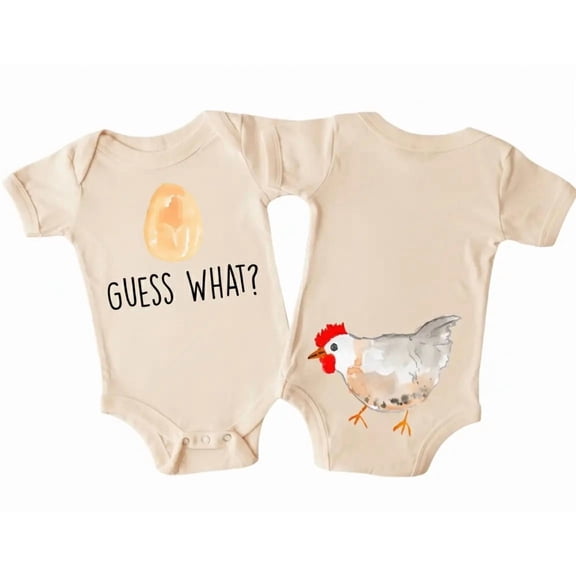 Chicken Butt Farm Newborn Gift Baby Bodysuit