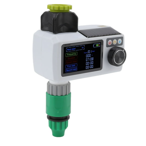 Solar Sprinkler Timer, Easy Installation Sprinkler Timer For Garden For Courtyard For Balcony