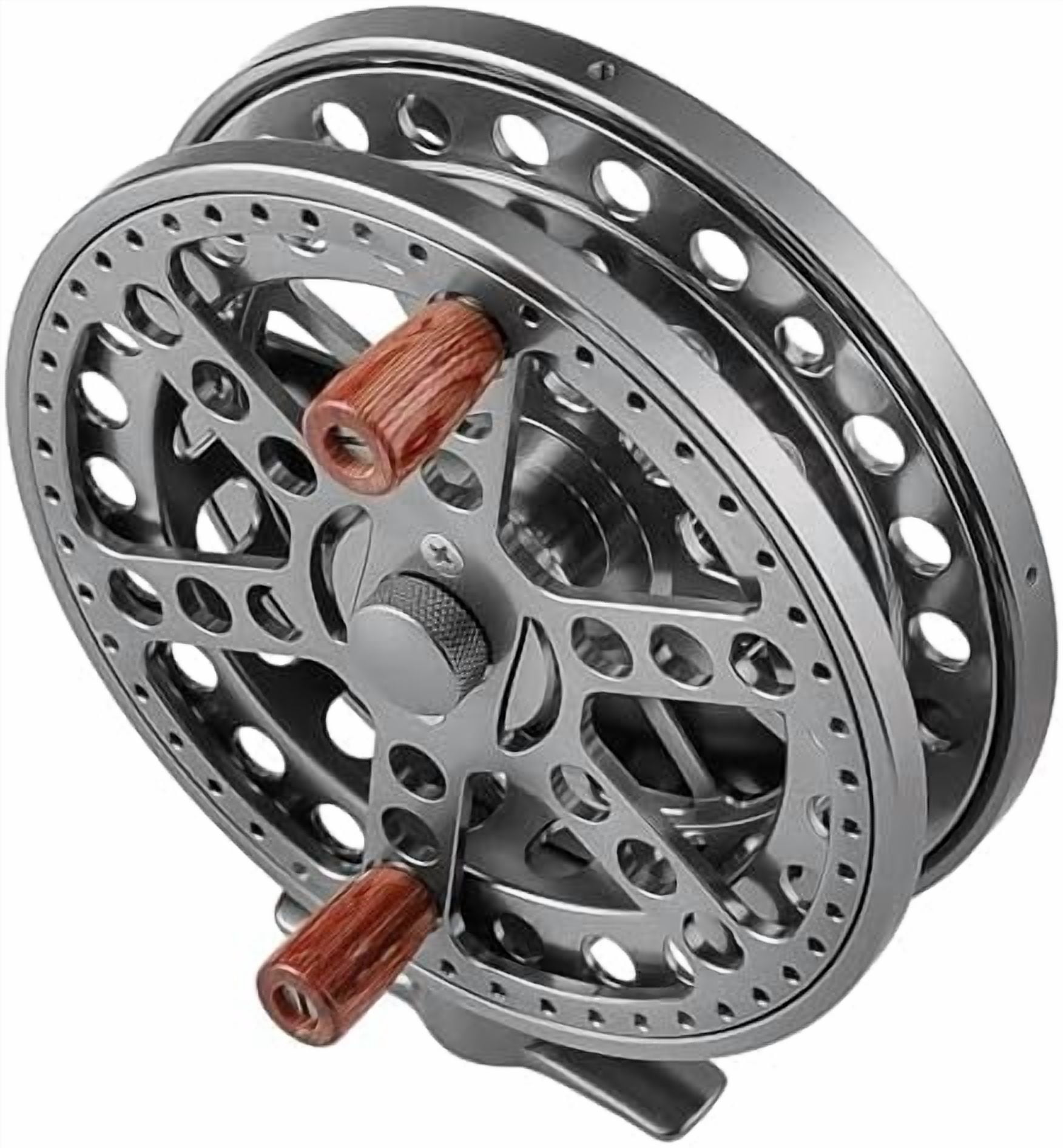 Centerpin Float Fishing Reel, 120mm, 4.75inch, Reversible Reel Direction, Free-Spinning Spool, Trotting, CNC Machined Aluminum, Steelhead, Trout and Salmon$$Sport & Recreation Other