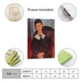 thumbnail image 2 of Amedeo Modigliani Print Painting Elvira with A White Collar Picture Print Canvas Poster Wall Paint Art Posters Decor Modern Home Artworks Gift 12x18inch(30x45cm), 2 of 6