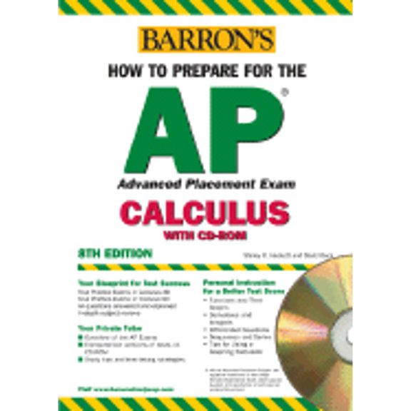 Pre-Owned How to Prepare for the AP Calculus [With CDROM] (Paperback) 0764177664 9780764177668