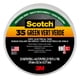 thumbnail image 1 of Cinta aislante Scotch 35, vinilo verde, 1,9 cm x 20 m, 1 of 8