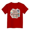 thumbnail image 4 of Bouquet Cute Printed Girls' Solid Color Casual Top, 4 of 4