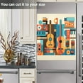 thumbnail image 6 of IAUYY Magnetic decorative sticker - 23x26 Inch PVC Refrigerator Decorative Cover, Removable DIY Art for Kitchen Appliances Books and Audio Equipment, 6 of 6