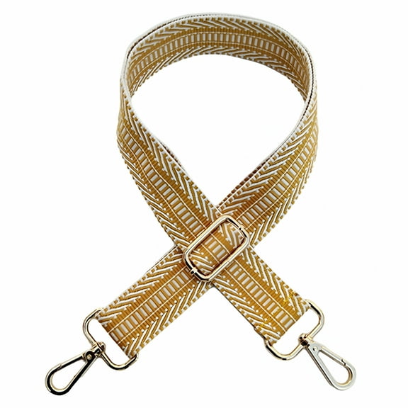 GASTROPOD Heavy Duty Bag Strap 50MM Shoulder Strap Adjustable Widened Striped Print Snap Hook Clip Handbag Strap