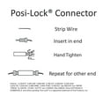 PosiLock® Connectors, 1824 Gauge
