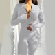 thumbnail image 4 of Mono deportivo de manga larga con cremallera para mujer: cuello alto, color liso, moderno y funcional (tallas S-XXL), 4 of 6