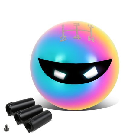 NRG Innovations NRG-SK-300MC-3-W NRG Innovations SK-300MC-3-W Universal Manual 5-Speed MT Ball Style Shift Knob w/M8 M10 M12 Adapter