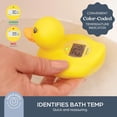 thumbnail image 2 of Duck Baby Bathtub Thermometer – Instant Readout, Digital Water and Room Temperature Reader – Fun Floating Toy for Newborns, 2 of 4