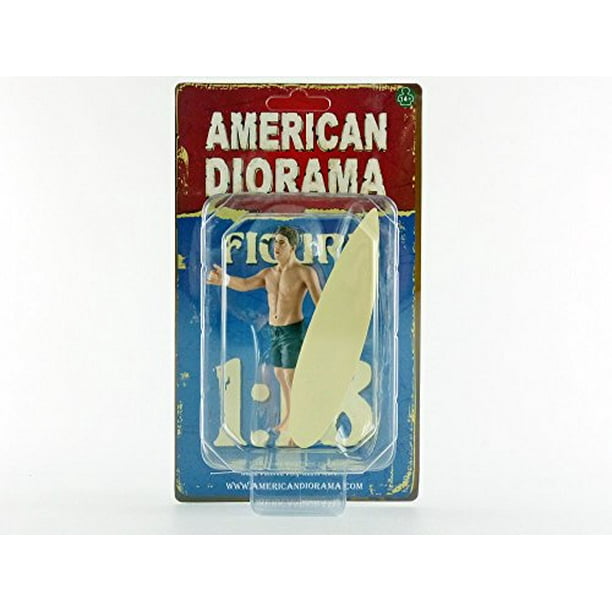 American Diorama Voiture de Collection Miniature 77442, Noir/beige