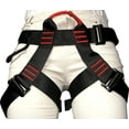 thumbnail image 1 of Half Body Safety Harness & Lanyard - Stranded Size - Fall Protection - Portable Personal Protective Equipment for Rock Climbing, 1 of 5