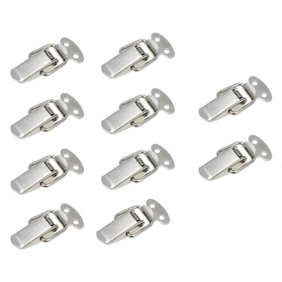 Rannb Spring Toggle Latch Mini Size Toolbox Latch 44mm/1.73"" Length - Pack of 10