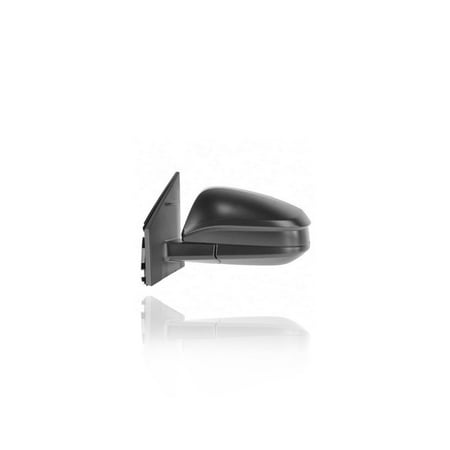 Door Mirror - PACIFIC BEST INC. For/Fit 13-15 Toyota RAV4-LE - Electric, Non-Heated, Without Signal + Blind Spot, Textured (Exclude XLE/Limited) - Left Hand / Driver - (Best Blind Spot Mirror Uk)