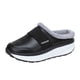 thumbnail image 2 of Zapatillas de invierno con punta cerrada para mujer, zapatillas de felpa cálidas a prueba de agua con tacón inclinado, zapatillas de algodón, zapatos informales Wmkox8yii  hj789, 2 of 9