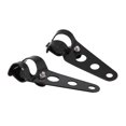 thumbnail image 3 of Soporte del Faro 2pcs Motocicleta Soportes del Montaje del Faro Soporte de Faro Moto Montaje Tenedor Racer 28mm-34mm Ajuste para Kawasaki(Negro) Unbranded QC08657-01, 3 of 7