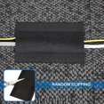 thumbnail image 5 of Cable Grip Floor Cable Cover Cords Cable Protector Cable Management Only for Commercial Office Carpet (Black,2 Piece), 5 of 5