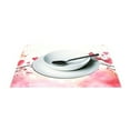 thumbnail image 3 of Valentine's Day Couple Birds 12×18 inch Placemats Heat Resistant Washable Foldable Rectangular Placemats Set Decoration Indoor Outdoor for Kitchen Dining Table 1PC, 3 of 8
