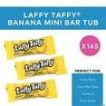 thumbnail image 3 of Laffy Taffy Banana – 145 Individually Wrapped Pieces in 49.3 oz Tub – Soft & Chewy Banana-Flavored Candy with Jokes on Every Wrappe, 3 of 5