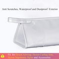 thumbnail image 6 of Multiple Hair Tools Travel Bag for Hair Dryer, Large Capacity Hair Tool Organizer for Travel, Portable Carrying Case, Grey, 6 of 12