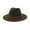 Army Green, variant on Women Men Wool Fedora Hat With Leather Panama Hat Winter Autumn Wide Brim Jazz Trilby Male Female Casual Sombrero Cap ,Unique Design