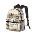 thumbnail image 2 of Picia Cows On The Farm Large Capacity Backpack Classic Style Backpack Casual Backpack Water-Resistant School Work Travel Outdoor Backpack, 2 of 8