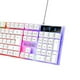 thumbnail image 2 of Teclado para Juegos Retroiluminado Siete Luces Colores 98 Teclas Cable 1 5 M Computadora Portátil PC Gamer, 2 of 7