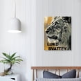 thumbnail image 4 of Nawypu Inspirational Lions Wall Art Framed for Office, Bathroom, Kitchen, Gym, Classroom - Positive, Beautiful &amp; Motivational Quotes Animals Canvas for Home Wall Decor, 4 of 5