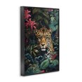 thumbnail image 2 of Stupell Industries Contemporary Jaguar with Silent Emerald Gaze Black Framed Giclee Art, 12 x 18, by Creative Studio, 2 of 8